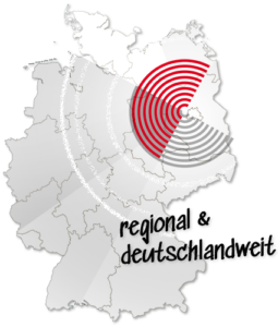 Karte als Symbolbild für die Reichweite des Fahrservices
