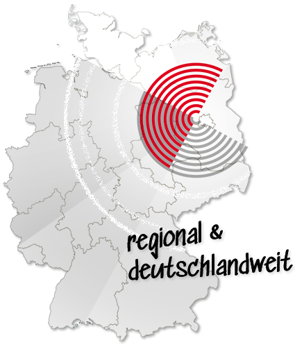 Karte als Symbolbild für die Reichweite des Fahrservices